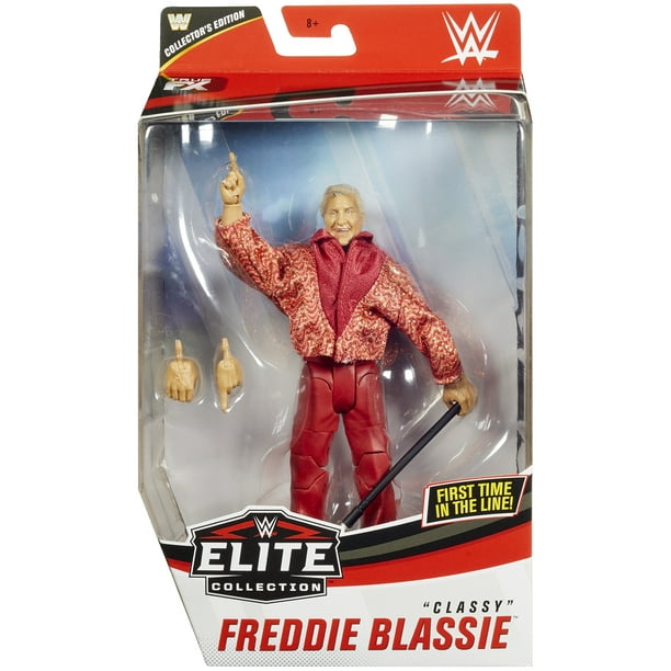 WWE Classy Freddie Blassie Elite Series #77 Figurine Mattel WWF exclusives RARE